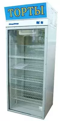 Шкаф холодильный ШХС-0,8СВ среднетемпературный витрина