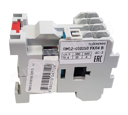 Пускатель электромагнитный ПМ 12-010150 220В 10А для МОК-300М, МПР-350М, МИМ-300 купить
