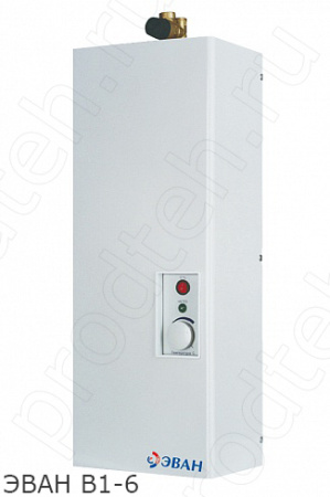 Водонагреватель проточный ЭВАН В1-6 купить