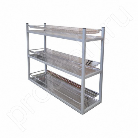 Стеллаж кухонный СТАНДАРТ СКСН-3КС для стаканов и фужеров купить