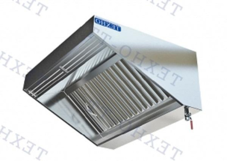 Зонт вентиляционный МВО-1,0МС приточно-вытяжной пристенный