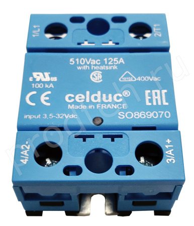 Реле твердотельное SO869070 24-510V AC 125A 120000060962 купить