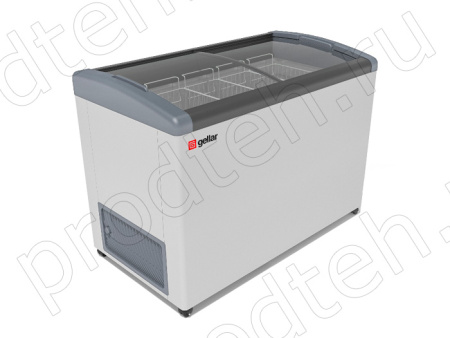 Ларь морозильный FG 400 E Gellar гнутое стекло
