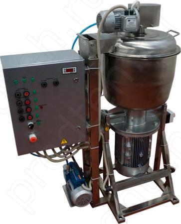 Куттер вакуумный с механизированными мешалкой и выгрузкой ИПКС-032-50(Н) Эльф 4М