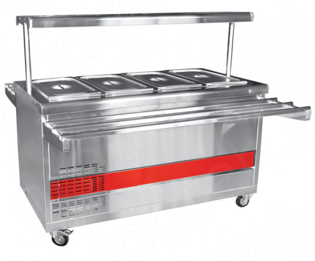 Прилавок холодильный ПВВ(Н)-70ПМ-01-НШ (передвижной) Абат