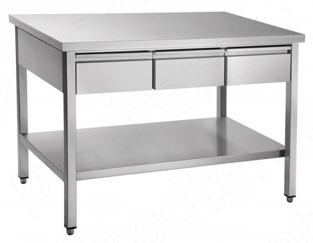 Стол-тумба с выдвижными ящиками СТН-7-1 Абат