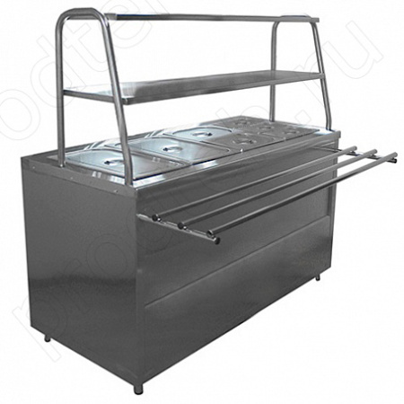 Мармит 2-х блюд 7 гастроёмкостей МЭП-2Б/ЛП-1500-01 (Лира-Профи)