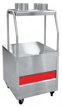 Прилавок для приборов и подносов ПСП-70ПМ передвижной Абат