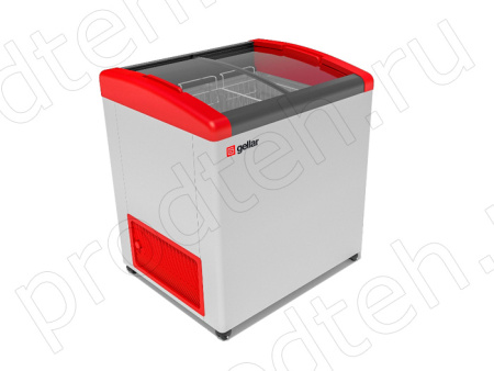 Ларь морозильный FG 250 E Gellar гнутое стекло купить