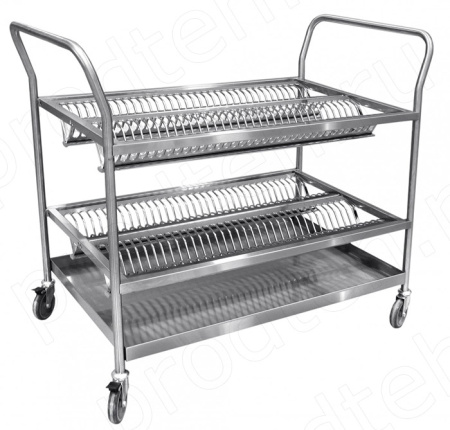 Тележка для транспортировки тарелок ТСТ-100-4 Абат