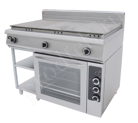 Плита газовая Ф6ЖТЛСПДГ Гриль-Мастер с закрытой поверхностью с духовкой (Grill Master) купить