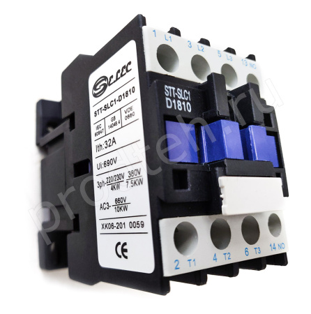 Контактор STT-SLC1-D1810 220В 50Гц для ЭП, ПМЭС, КЭП Абат купить