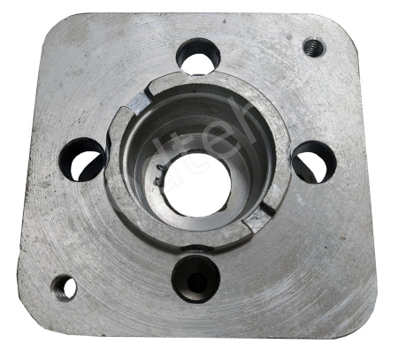 Фланец (крышка) МИМ-350.00.001-01 редуктора мясорубки МИМ-600М (до 11.12г.)