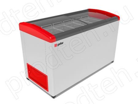 Ларь морозильный FG 500 E Gellar гнутое стекло купить