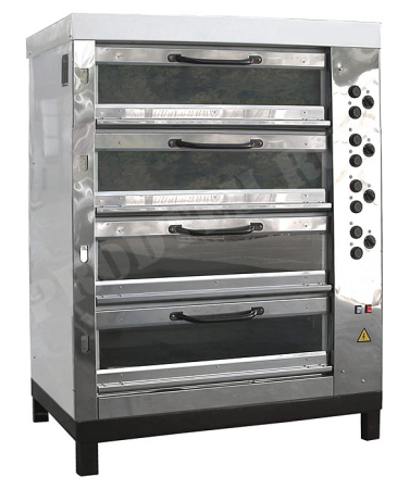 Печь хлебопекарная ХПЭ-750/4 С 4-х секционная