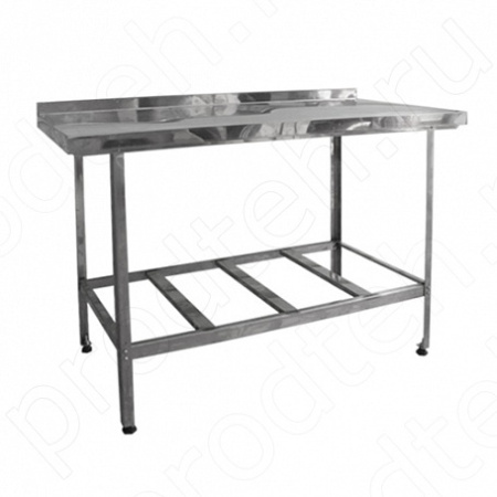 Стол производственный разделочный с бортом Эконом ЦК СРОб-12/6ЭЦК