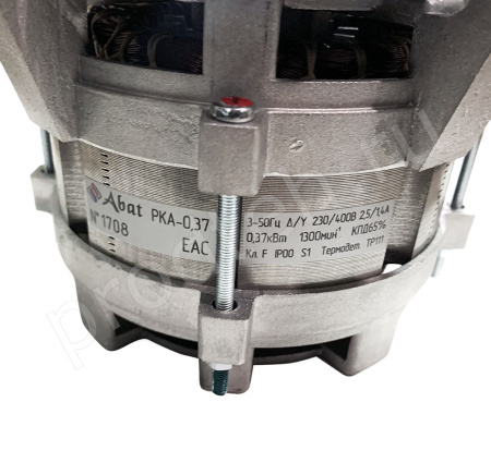 Двигатель асинхронный трехфазный PKA-0,37; 0,37 кВт, 230/400 В, 1400 об/мин 12007001616 купить