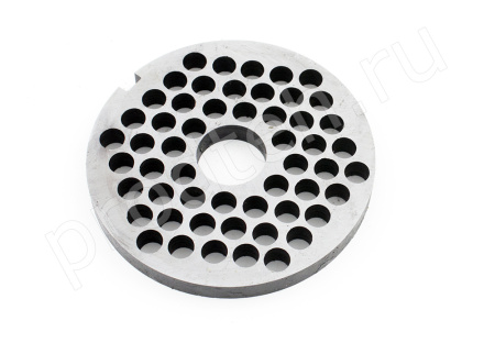 Решётка 9 мм МИМ-600.01.006 мясорубки МИМ-600/МИМ-500, М-600 (под бурт)