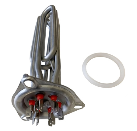 ТЭН 1GEL7AU 16001 RES. 9000W 230V Для парогенератора Атеси с прокладкой купить