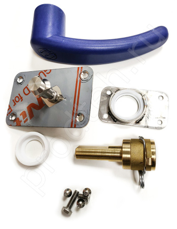 Замок в сборе для ПКА, синяя ручка (ПКА-ПМ с декабря 2008 года) 110000006861 Абат купить