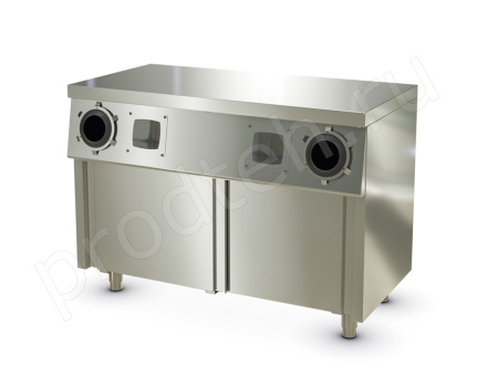 Стол-тумба купе СТД-2/1200-2 Atesy с диспенсерами для стаканов купить