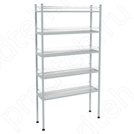 Стеллаж кухонный для стаканов и фужеров Эконом СКСК-5КЭ