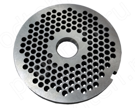 Решётка 5 мм без бурта для мясорубки М-600, МИМ-600, МИМ-600М