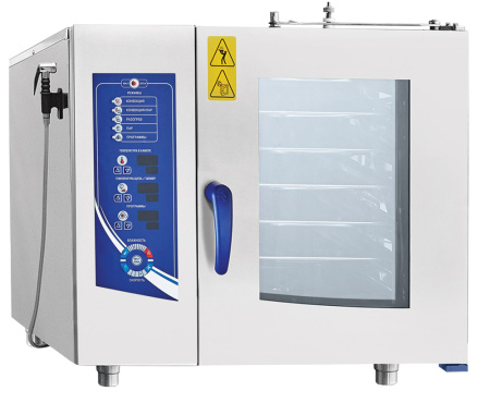 Пароконвектомат бойлерный ПКА 6-1/1ПМФ2 Абат для морских судов купить