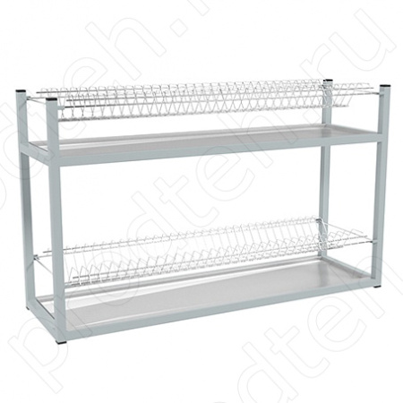 Стеллаж кухонный для тарелок Эконом СКТК-2КЭ