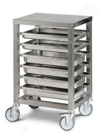 Тележка шпилька ШС 580/665/870 ТММ для гастроемкостей