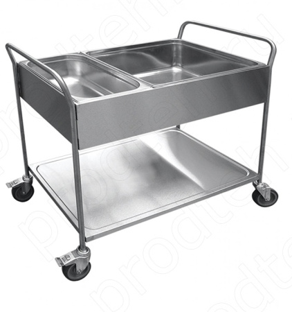 Тележка сервировочная ТС-100 Абат для сбора посуды