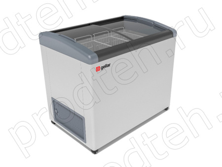 Ларь морозильный FG 350 E Gellar гнутое стекло купить