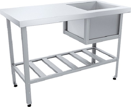 Стол производственный с ванной Стандарт СРО15/6СЦК+ВМО1-430 купить