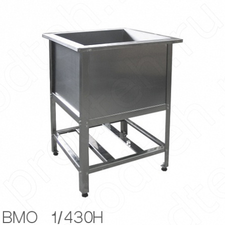 Ванна моечная односекционная Эконом НК ВМО1-430ЭНК-М (0,5 мм, нерж.)