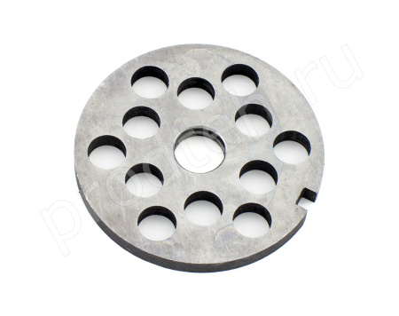 Решётка 9 мм МИМ-822 (Н.Н.) для мясорубки М-75 (УКМ-10), М-50С, МИМ-80