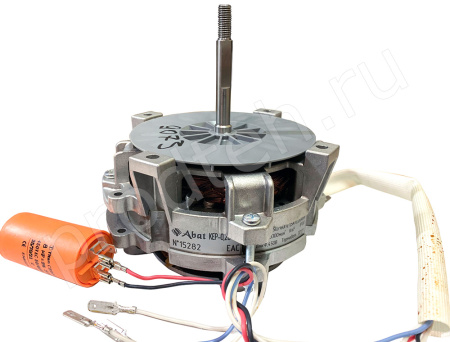 Двигатель асинхронный конденсаторный КЕР-0,20-01, 0,20 кВт, 230 В, 2750 об/мин, 8 мкФ, пластик купить