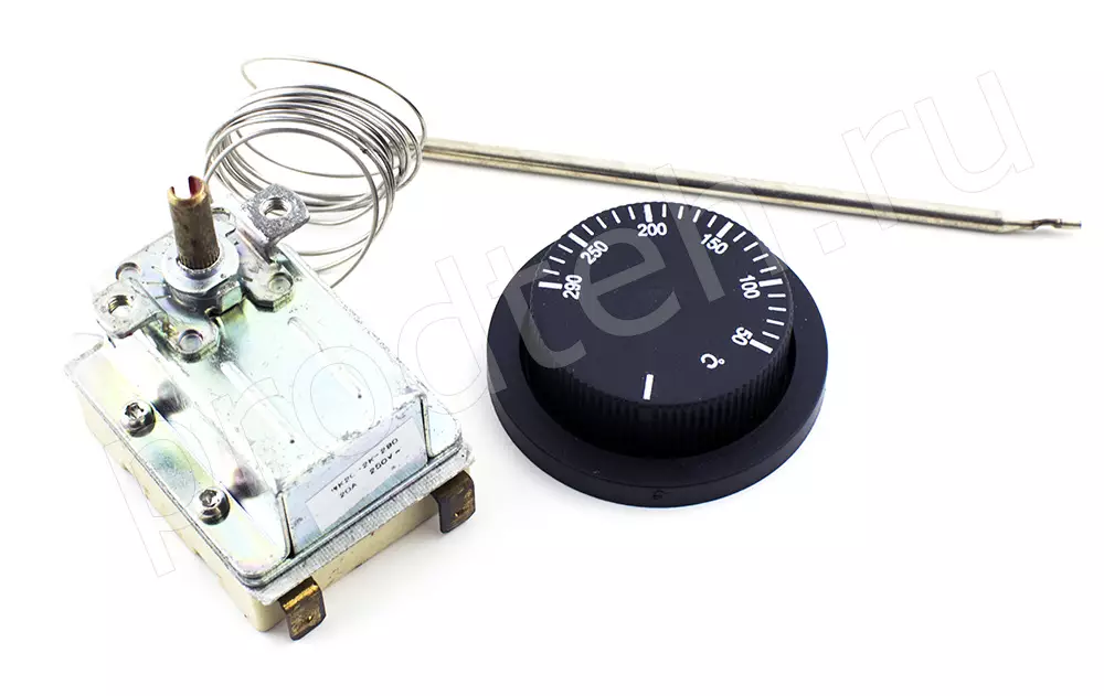 Терморегулятор WK20-2K-290 20А/250V (50-290°C) для плит, шкафов Тулаторгтехника