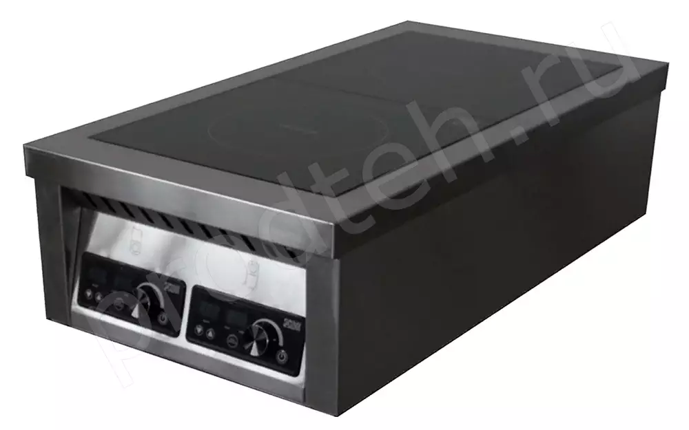 Плита индукционная ПИ-2Н ЦМИ 2-х конфорочная (ширина 460 мм)