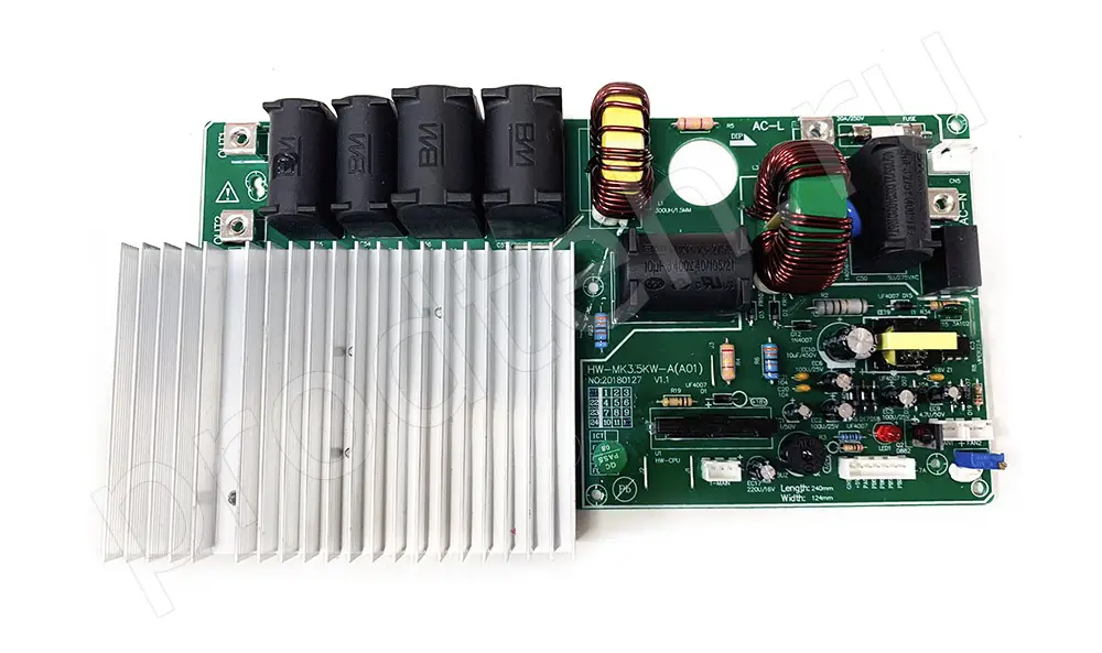 Основная плата для индукционного модуля 235*127*45 мм, 3.5 кВт, 220В Abat