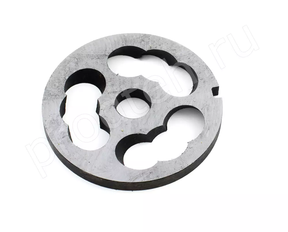 Нож подрезной МИМ-300.01.007 мясорубки МИМ-300, МИМ-300М, МИМ-350 (фрезерованный)