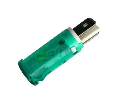 Лампа сигнальная зелёная 0,9 для электроплит Atesу