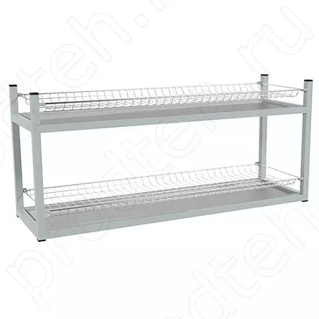 Стеллаж кухонный для стаканов и фужеров Эконом СКСК-2КЭ