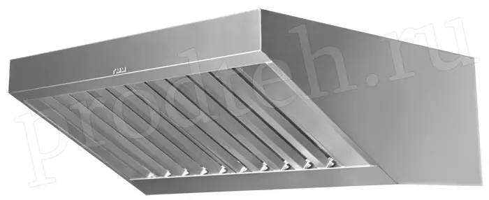 Зонт вентиляционный ЗВ-П 1500/700 ТММ вытяжной пристенный