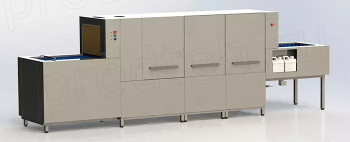 Машина посудомоечная секционная МПС-1600-П Гродторгмаш