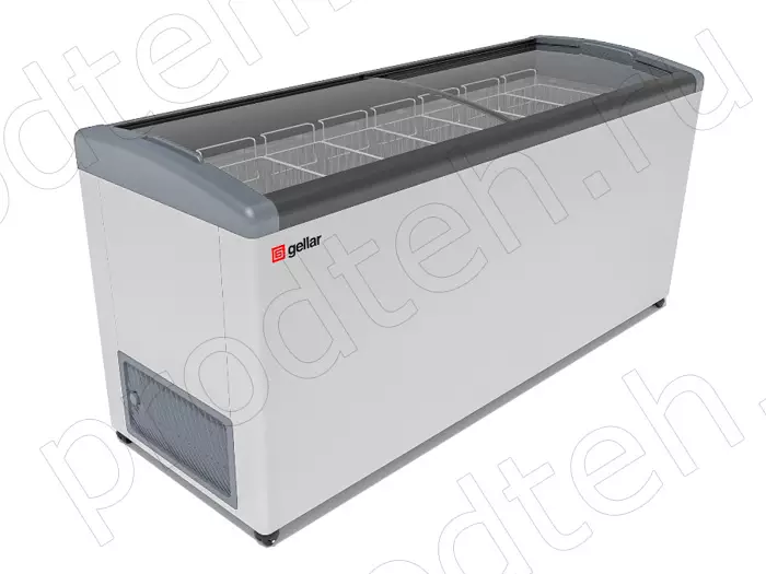 Ларь морозильный FG 700 E Gellar гнутое стекло