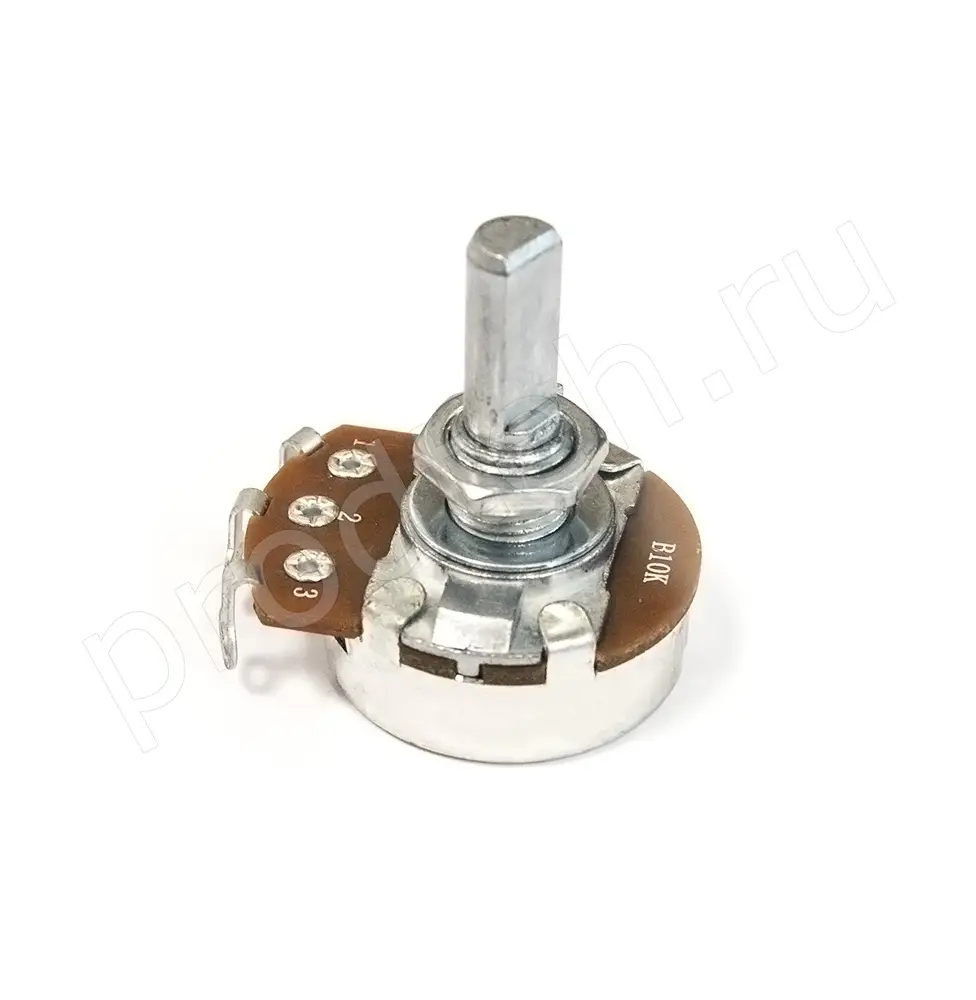 Резистор переменный R-24N1-B10K, L20F, 10 кОм