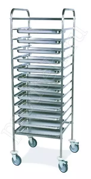 Тележка шпилька НШ 575/660/1700 ТММ для гастроемкостей