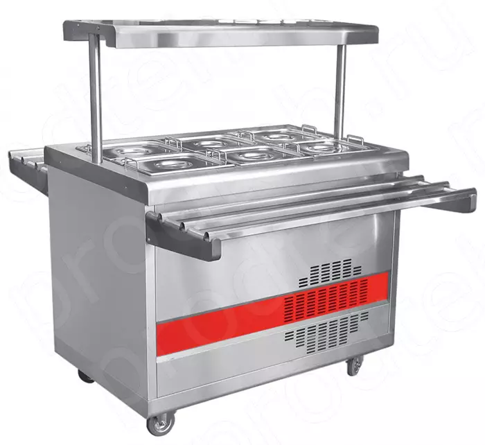 Прилавок холодильный ПВВ(Н)-70ПМ-НШ (передвижной) Абат