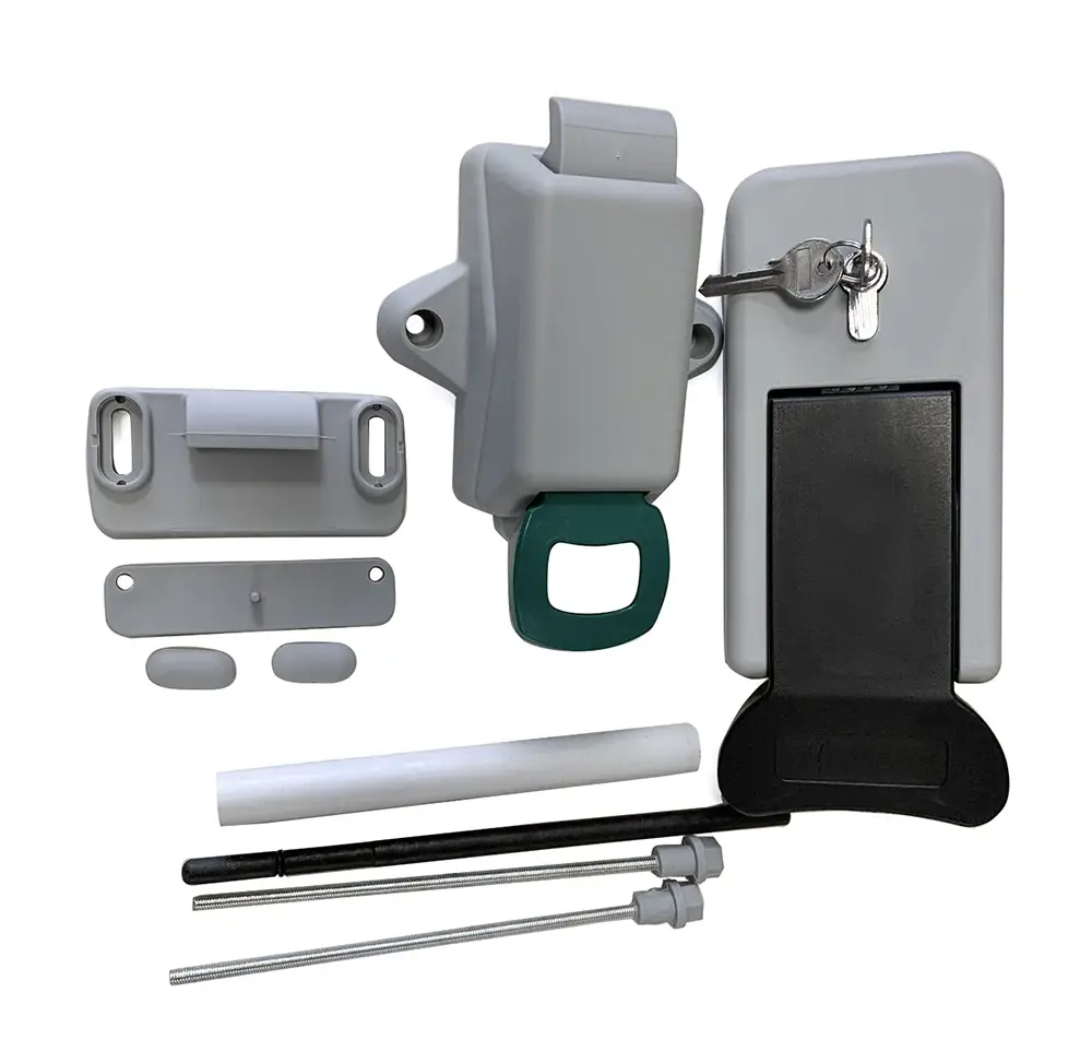 Ручка-замок ДБ в сборе (МТН) 1060043d Polair