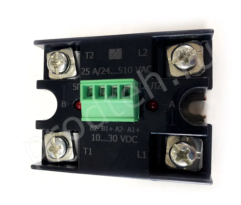 Реле твердотельное 5П19.20ТМА1-25-12-П1 (аналог SOB962060 2х25А/400V )